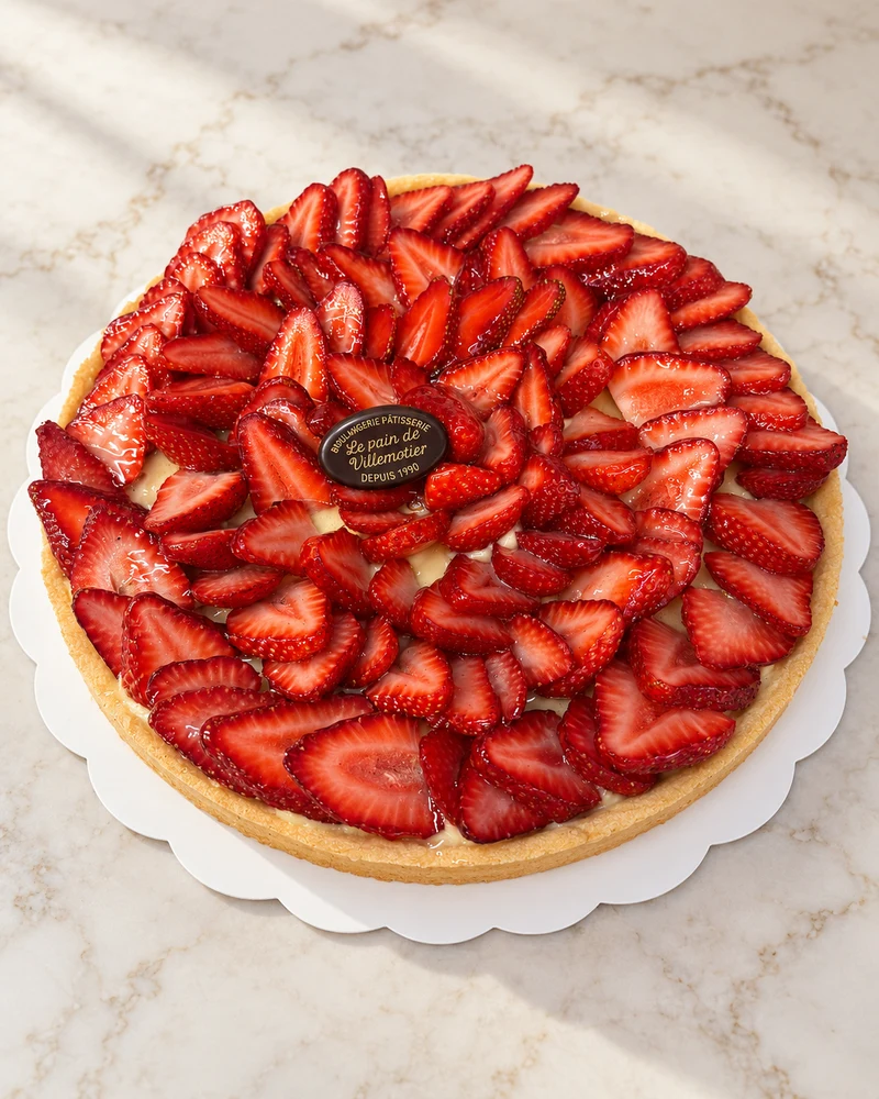 Tarte aux fraises