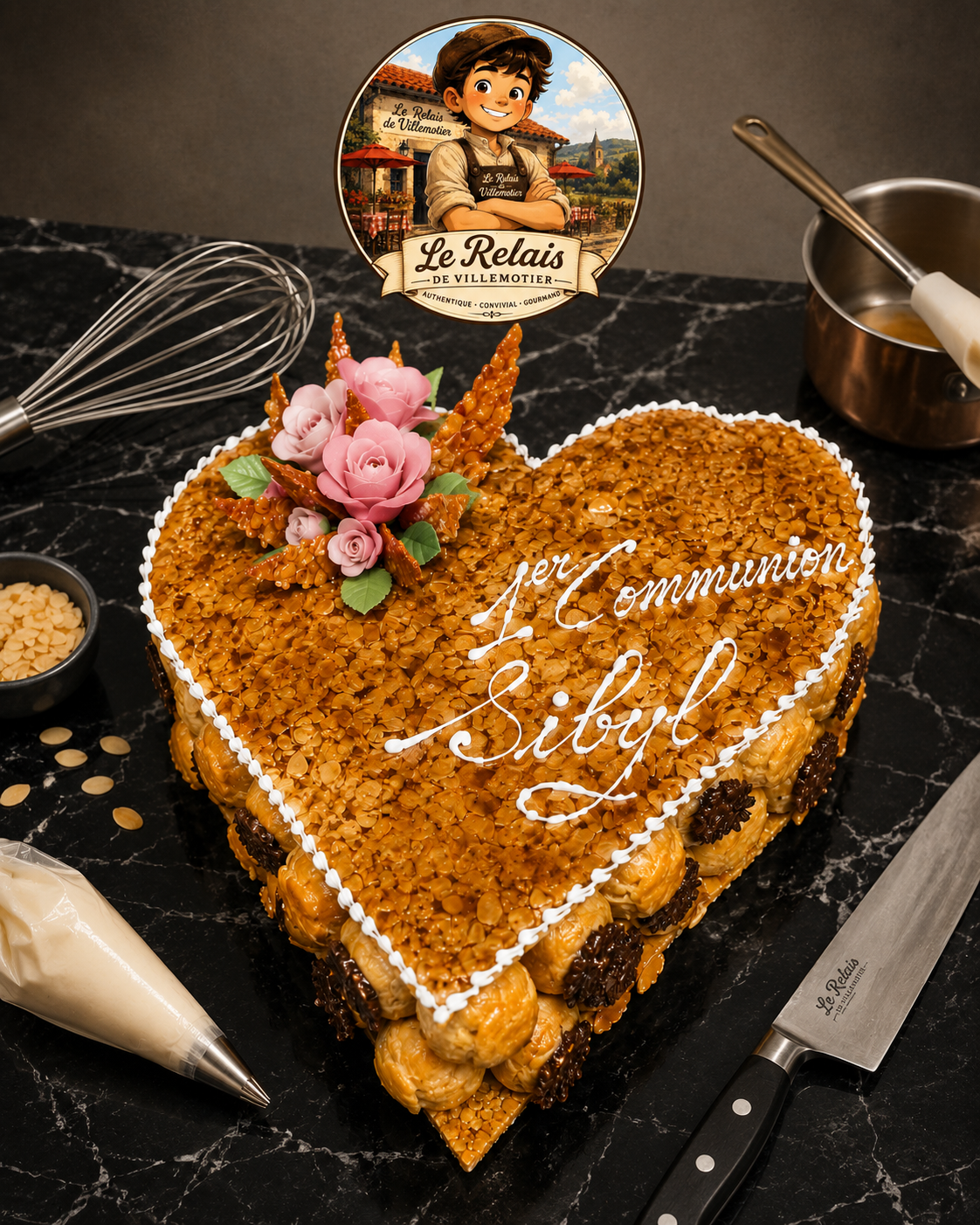 Pièce montée artisanale